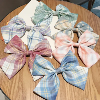Top Sellers Fashion Hairpins for Hair Bow Multiple Colour Hairpins Girl Bow Super Fairy Back Head Clip Headdress Wholesale