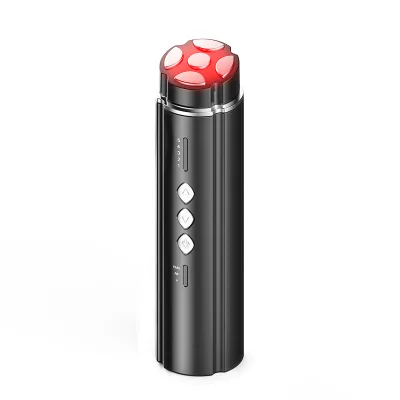 KKS New Home Use Multi-Functional Beauty Device RF Type Face Massager with Microcurrent Facial Lift Ems LED Salon Equipment