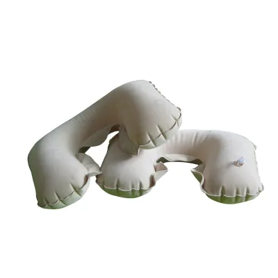 Wholesale Inflatable Travel Neck Pillow Airplane Travel Set for Sleeping