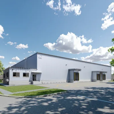 Modern Design Low Cost Steel Structure Prefab Warehouse Frame for Meat Storage Buildings