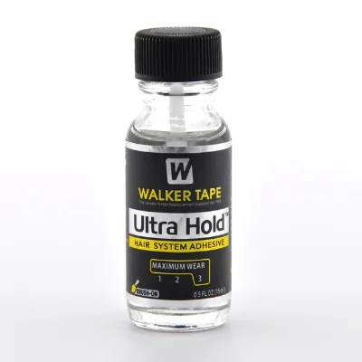 0.5 OZ Waterproof Professional Hair Glue Ultra Hold Lace Wig Adhesive Glue by Walker Tape Ultra Hold Toupee Hair Glue