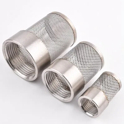 Long-Lasting Metal Filter Cylinder with 316 Stainless Steel Mesh 98% Efficiency for High-Flow Systems Customizable Dimensions
