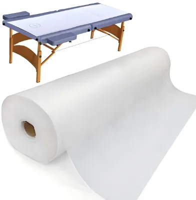 Factory Wholesale Grounding Bed Sheet Massage Bed Fitted Sheets Disposable Massage Bed Sheet Roll pp Spunbond Non Woven Fabric