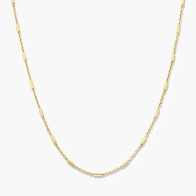 Hot Selling Silver 925 Sterling 18K Gold Vermeil Water Resistant Cable Chain Minimalist Necklace Women's Wedding Fashion Jewelry