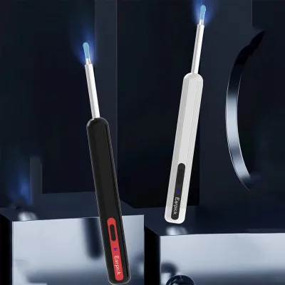 Earpick Wireless Bluetooth Handheld Ear Cleaning Spoon USB Charging HD Camera Visual Ear Wax Removal Tool 50 Min Charge 0.51W