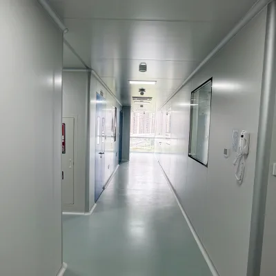 Custom Pvc Flooring Gmp Standard Cleanroom Manufacturing For Cosmetics