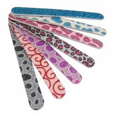 Colorful Pattern EVA Nail File 100/180