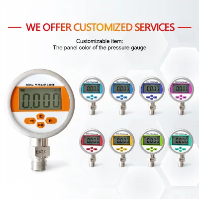 Digital Pressure Gauge 0-0.1Mpa 0-0.16Mpa 0-0.25Mpa M20*1.5 Air Gas Oil Water Vacuum Radial Intelligent