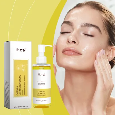 Hoygi Makeup Cleaning Tool Gentle Makeup Cleansing Oil Calendula Makeup Remover Oil