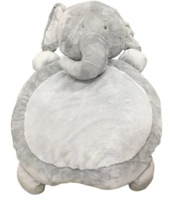 New Baby Children Animal Plush Play Carpet Crawling Blankets Sleep Mat Play Mat Cotton Safe Soft Relax Bear Elephant Shape