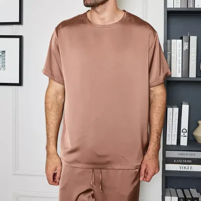 Comfortable Mens Long - Sleeve Sleep Sets with Edgy Design, Breathable Fabric, Great for Indoor Lounging Pajamas Sets
