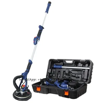 850W 225mm Folded Handheld Brushless Electric Wall Sanding Machine Ceilling Drywall Sander with Toolbox for Polishing Grinding