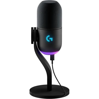 Logitech G Yeti GX Dynamic RGB Gaming Microphone with LIGHTSYNC for Podcasting
