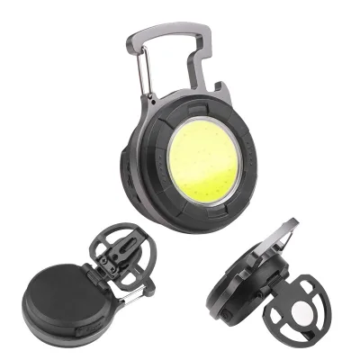 Outdoor Camping New Product COB Multi Functional Mini Keychain Light Work Light Car Repair Light Home Emergency Flashlight