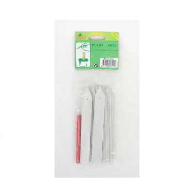 100Pcs Bamboo Plant Labels Garden Markers Tags Wooden Plant Sign Tags Eco-Friendly Gardening Wood Stakes for Seed Herbs