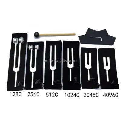 Factory Supply 128C 256C 512C Tuning Fork Set 1024C 2048C 4096C Aluminium Tuning Fork