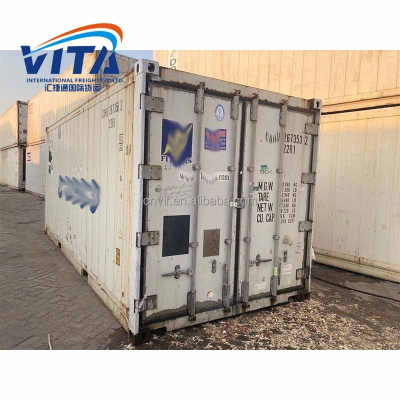 Used Ocean Container Ship Secondhand Shipping Container's 40 Feet/20-40 Feet Refrigerated Container