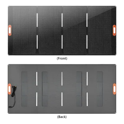 E-mingze with Power Bank Power Solar Panels Manufacturer Solar Plates 400 Watts Foldable Work with Ev Charger Solar Panels