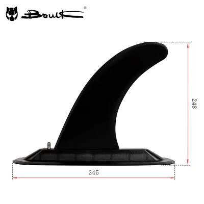 Factory-direct Wholesale PP Material Surfboard Tail Fin Detachable Pin-in Fin Box Split-style Fin US-style Large Tail Fin