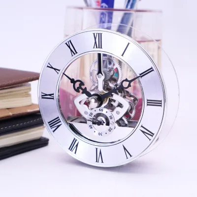 High Quality Crafts 86MM Quartz Skeleton Clock Insert Gear Movement Battery Operated