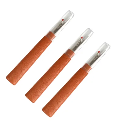 DIY Sewing Tool Multifunction Thread Cutter Seam Ripper with Plastic Handle Wood Color for Needlework Accessory