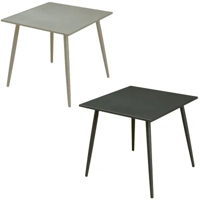 Outdoor Waterproof Carbon Steel Folding Table for Home Balcony Exterior Use-Portable Design for Milk Tea Shops & Restaurants