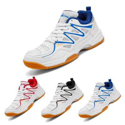 Breathable Mesh Upper Sneakers for Unisex Outdoor Sports Shoes EVA Midsole Rubber Outsole for Table