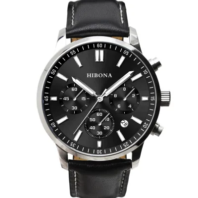 Factory Men Watches High Quality Waterproof Stylish Custom Logo Quartz Watches Japanese Quartz Luxury Watch for Men