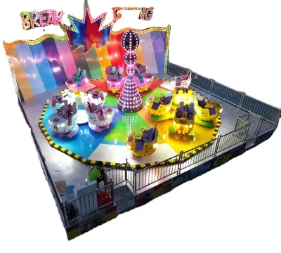 High Quality Thrilling Ride Adult Amusement Park Crazy Dance Break Dance Ride for Sale