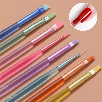 OEM Gold Nail Art Brushes Double End Nail Art Brush Nail Art Brushes Personalised