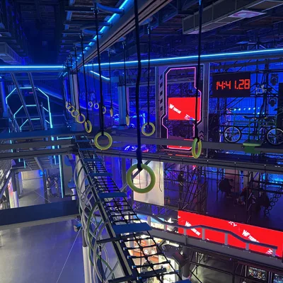 Verified Manufacturer Custom Indoor Playground & Cyberpunk Rope Adventure Park | Cheer Amusement