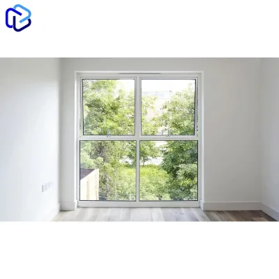 Modern Single Hung Aluminium Window Metal Grill Frame Skylight Roof Design for Household Residential Construction