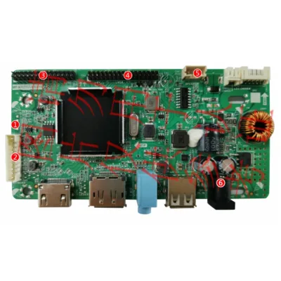 ME.RT2785 Premium 4K Driver Board 8 Lane V - by - one Designed for 4K@60Hz Digital Signage Application LCD controller board