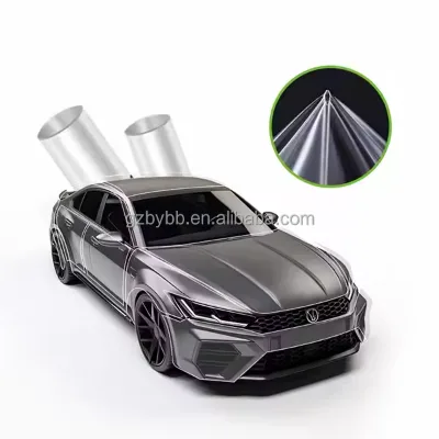 1.52*15M Transparent Glossy TPU PPF Roll Self Healing & Sand-proof Enhancer for Car Body 10 Years Warranty