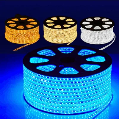 Outdoor Waterproof IP67 AC220V 2835 Shopping Mall Park Jewelry Display Cases Smart Led Strip Light Flex Linear Lamp