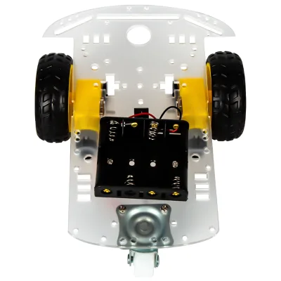 Transparent Robot Smart Car Chassis Robot Car Chassis Kit With Motor for DIY Car Chassis
