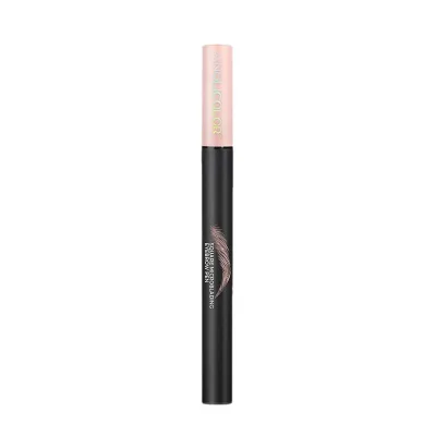 4 Colors Liquid Eyebrow Pencil Long-lasting Waterproof Microblading Eyebrow Pencil
