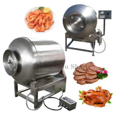 Commercial Meat Tumbler Vacuum Marinater Marinating Machine Industrial Rolling and Kneading Machine