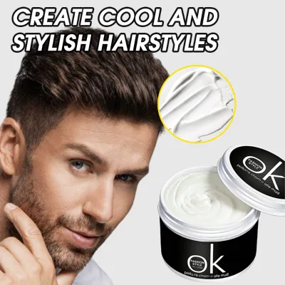 New Arrivals Matt Clay High Hold Natural Free Hair Clay Styling Cream Matte Men Hair Cream Hair Wax