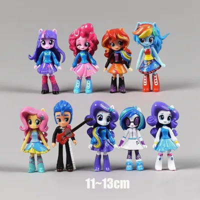 Popular Teenage Anime Doll Play Set Birthday Cake Decoration Figures Party Supplies