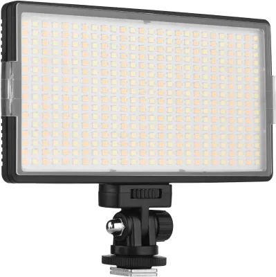 Cross-border 416 LED Studio Light for Live Streaming, Photography, and Short Video Shooting Portable Camera Top Light