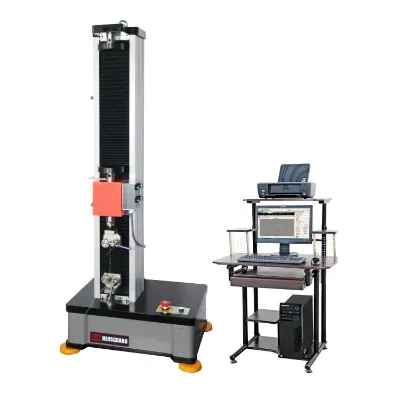 Heavy-Duty 10KN Electronic Tensile Tester for Rubber & Plastic Sheets, CE Certified