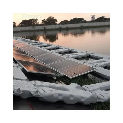 Structure Green House PV Pontoon Solar Floating System HDPE/Aluminum Box-shaped for Water Area