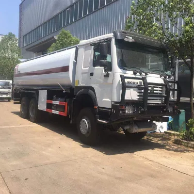 Howo 8x4 Used Oil Tank Truck 30000L Diesel Fuel Bowser Mobile Refuel Tanker Truck with Dispenser for Africa Fleet Service