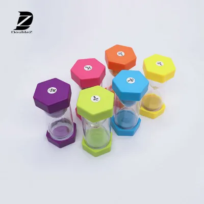 Hot Selling Plastic Hexagon Sand Clock