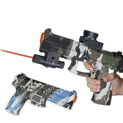 Electric High Speed Gel Blaster Soft Gun Toy Safe and Funny Power Spray Toy Guns