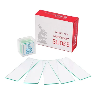 Laboratory Sail Brand 7101 7105 Glass Polished Ground Edge Microscope Slides