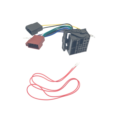Car CD Radio Audio ISO Wiring Harness Adapter for Vwn Audi Skoda Seat Auto ISO Head Units Wire Cable