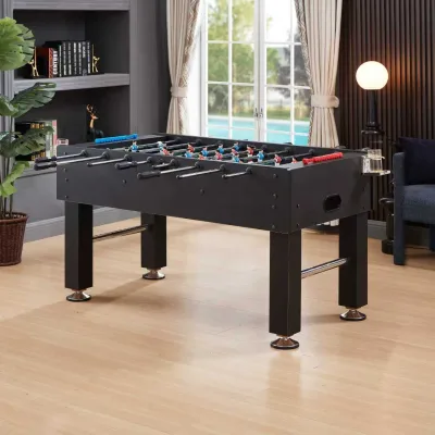 Gtsports Hot Sale 55Inches MDF Indoor Foosball Soccer Table for Family Room Entertainment Baby Foot Table