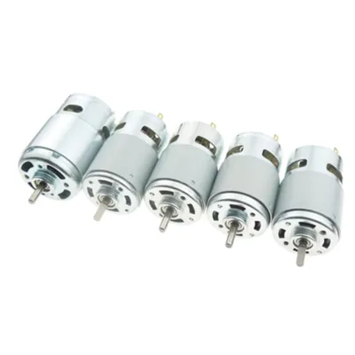 12v 775 795 997 DC Motor 24V High 5000-12000rpm Speed Brush Small Electric Motors for Field Mower or Dust Collector Motor